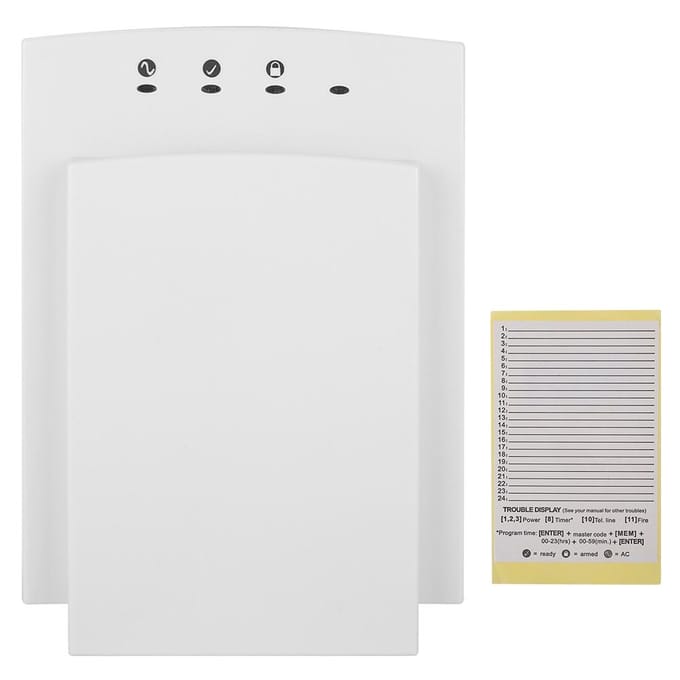 Home Inbraakalarm Bedieningspaneel Diefstalbeveiligingssysteem white