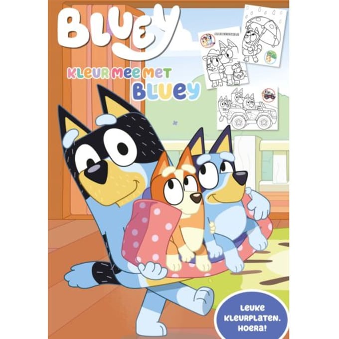 Kleur Mee Met Bluey - Bluey - Diversen