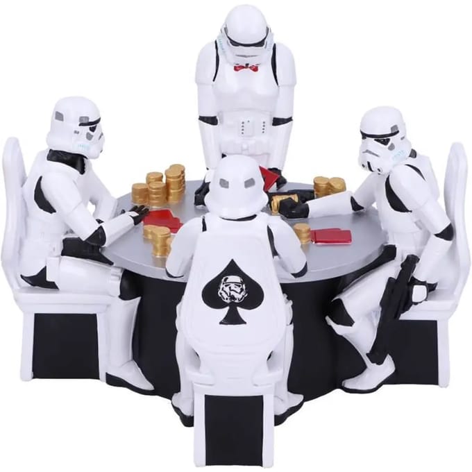 Nemesis Now - Star Wars - Stormtrooper Poker Face Diorama 18.3cm
