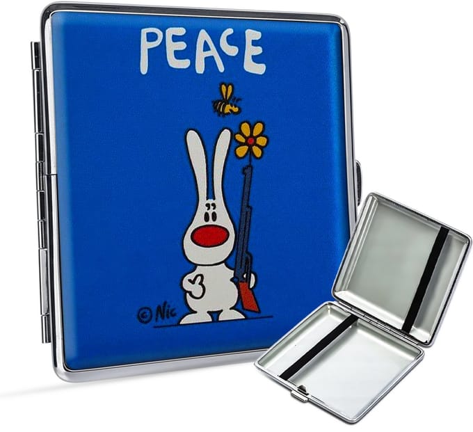 Sigarettendoosjes Peace Flower- 20 Sigaretten - Luxe Sigarettenhouder