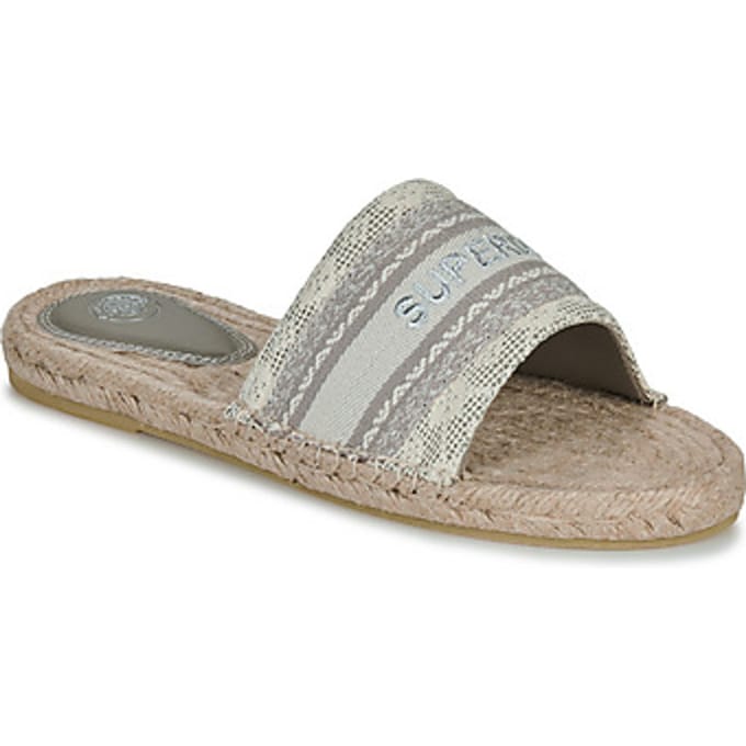 Superdry - Canvas Espadrille Overlay slippers - Dames - Slippers