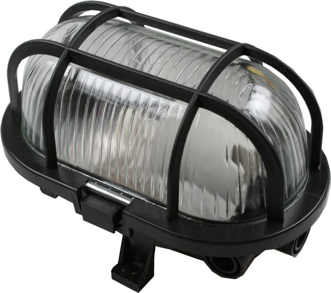 Bulley BuitenLamp Ovaal Zwart - Hofftech