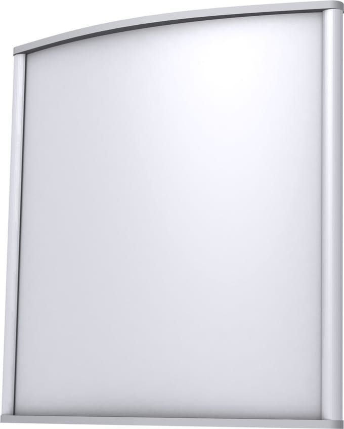 Europel Deurbord 15 x 15 cm Zilver