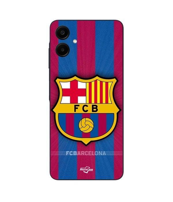 Coque - FC Barcelona - Galaxy A06 - Silicone - Souple - Noir zwart
