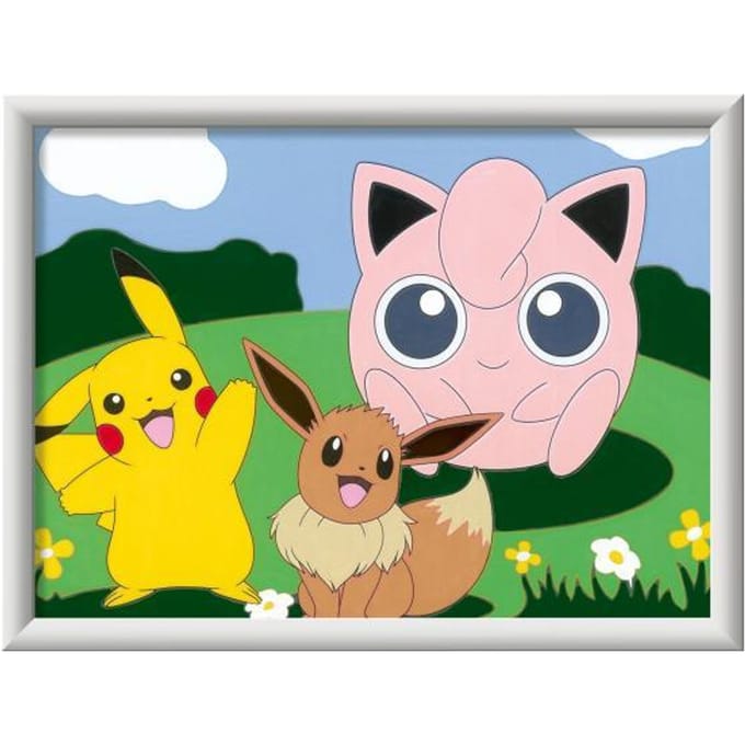 Ravensburger CreArt Pokémon Classics - Schilderen op nummer voor kinderen