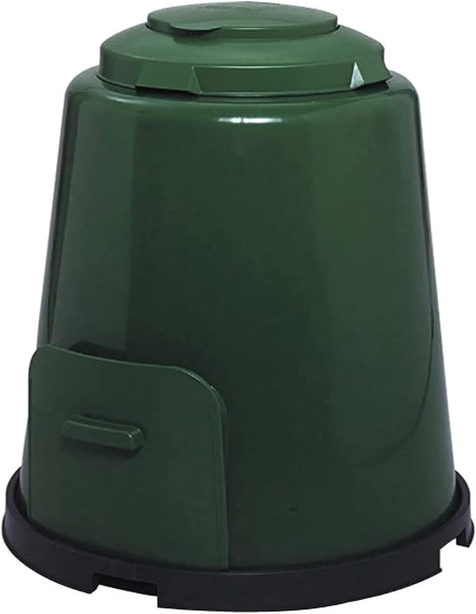 Compostbak - Compostvat Tuinafval - Keukenafval Verwerken - UV-bestendig Polypropyleen - 280 liter - Groen