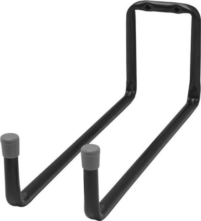 Ophanghaak Dubbel Grijs 12 x 31,5 cm | Per Stuk