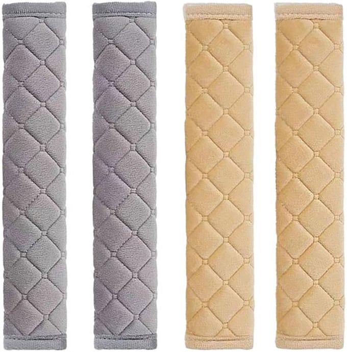 Dailygoody - Set van 4 Zachte Zitveiligheidsgordel Pads