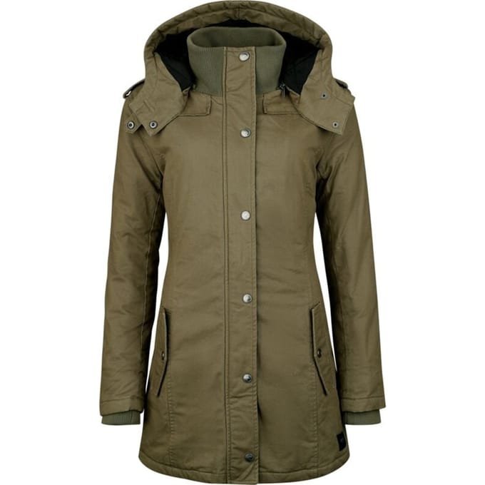 Black Premium by EMP Winterjas - Parka - S tot XXL - voor Vrouwen - olijf