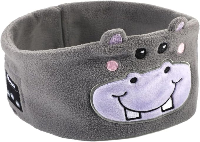 Verduisterend Slaapmasker met Ingebouwde Bluetooth Hoofdtelefoon voor Kinderen
