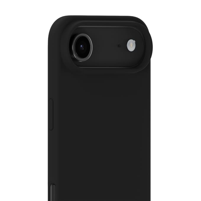 Holdit Silicone Case geschikt voor Apple iPhone Air - Zwart
