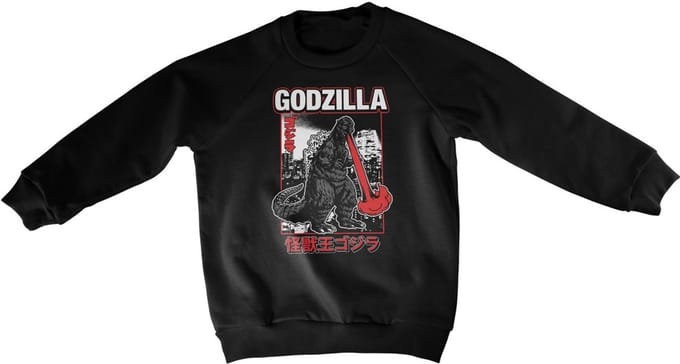 Godzilla Kinder Atomic -Breath Kids-sweatshirt TH-31-GZA006-DTF549