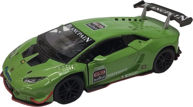 Kinsmart Schaalmodel Lamborghini Huracan 1:36 Pull-back Groen