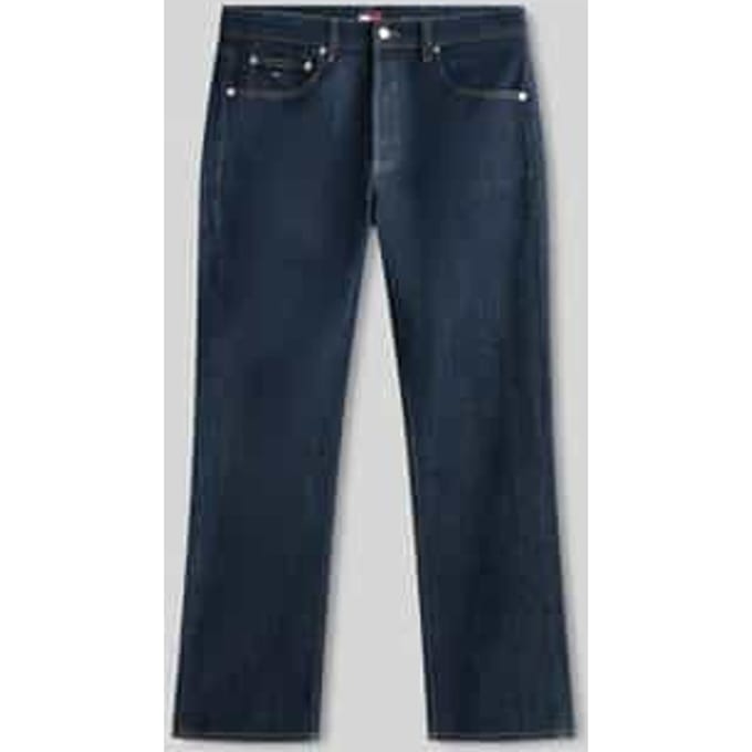 straight fit jeans van katoenmix model 'Otis'