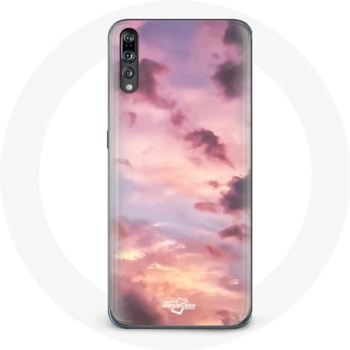 Coque pour Huawei p20 Fond de coucher de soleil
