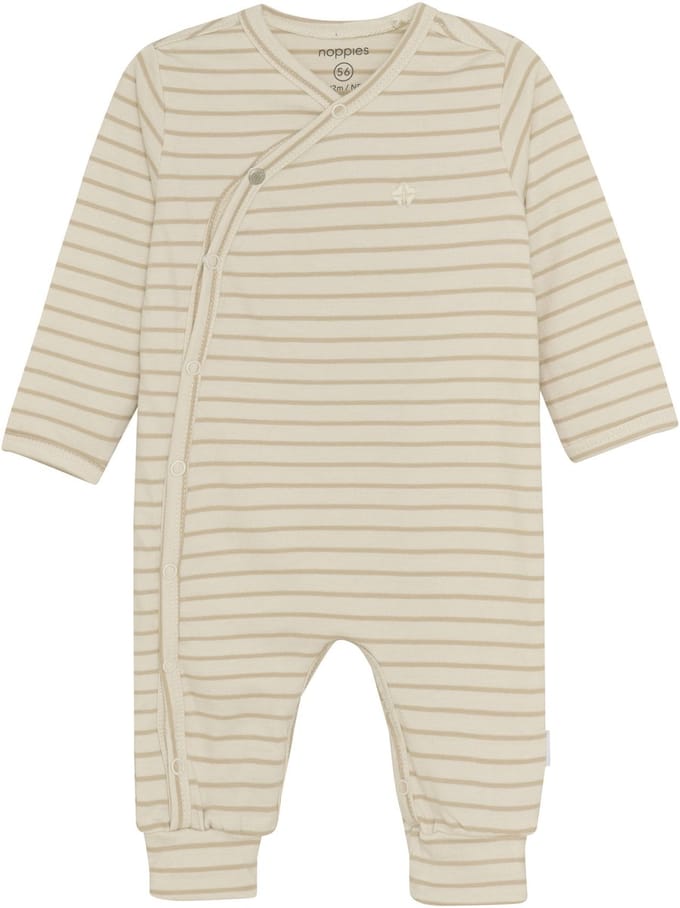 Noppies Nolan Boxpakje - Stripe - Maat 68 - Offwhite