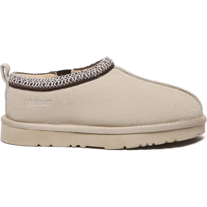 EVER AU Dames Leren Pantoffels - Wigeon