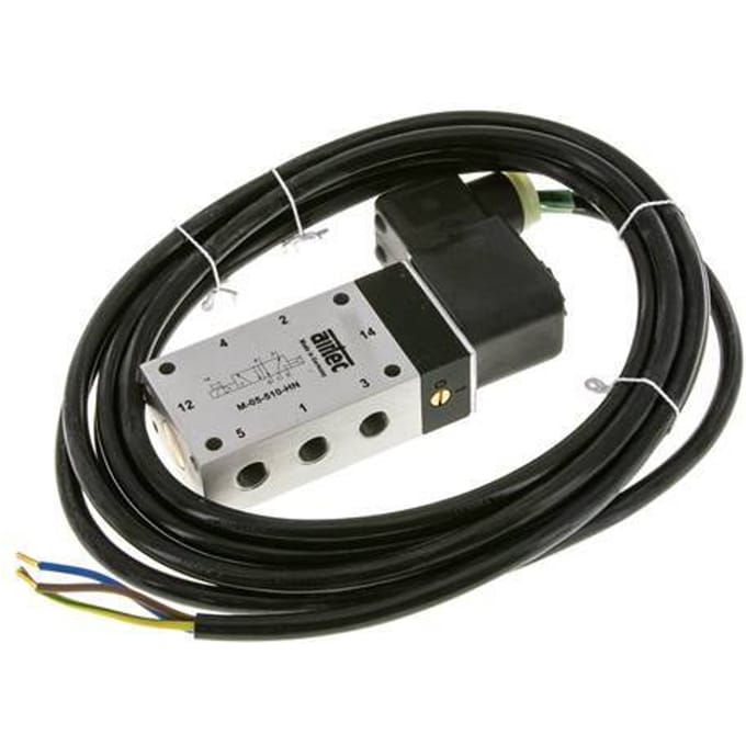 5/2 G1/8'' Magneetventiel 24V DC ATEX 2-10bar/28-140psi Airtec