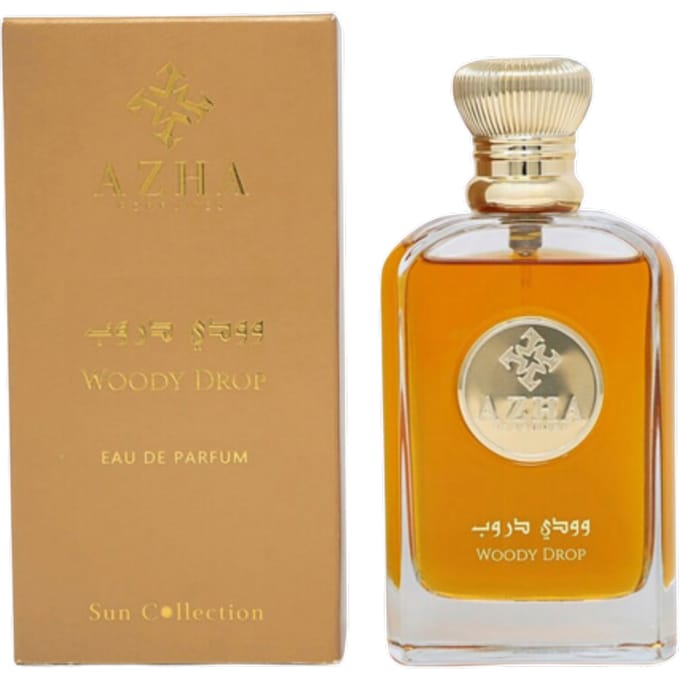 Azha Woody Drop Eau de Parfum Spray Voor Heren – 100ml