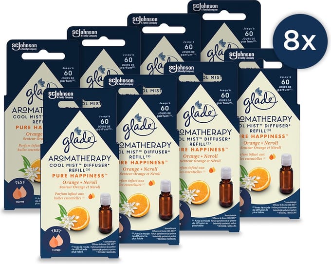Glade Aromatherapy Cool Mist Diffuser Navul Pure Happiness