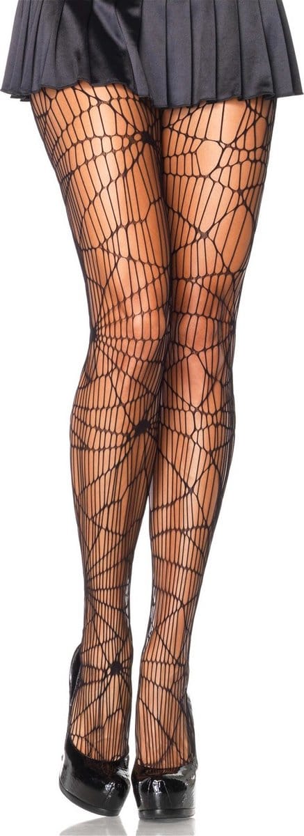 Distressed Net Pantyhose