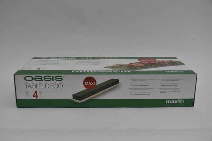 Steekschuim - Table-deco Maxi 48x9 Cm Per 4 Stuks