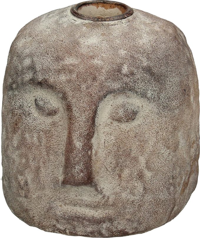 Wants&Needs Kandelaar Head Bruin 10 X 9.5 X 10
