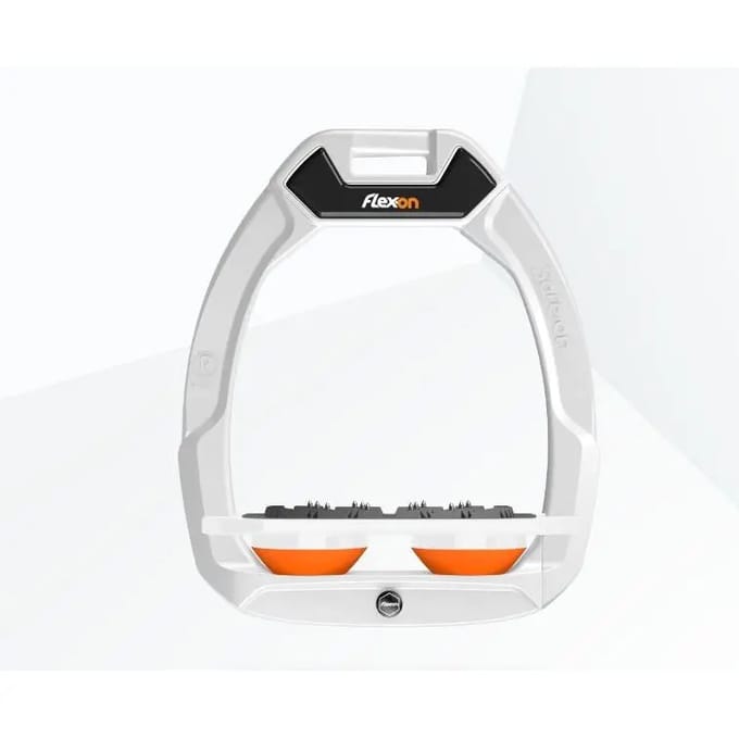 Veiligheidssporen Plat Ultra Grip Wit/Wit/Oranje Flex-On Safe-On