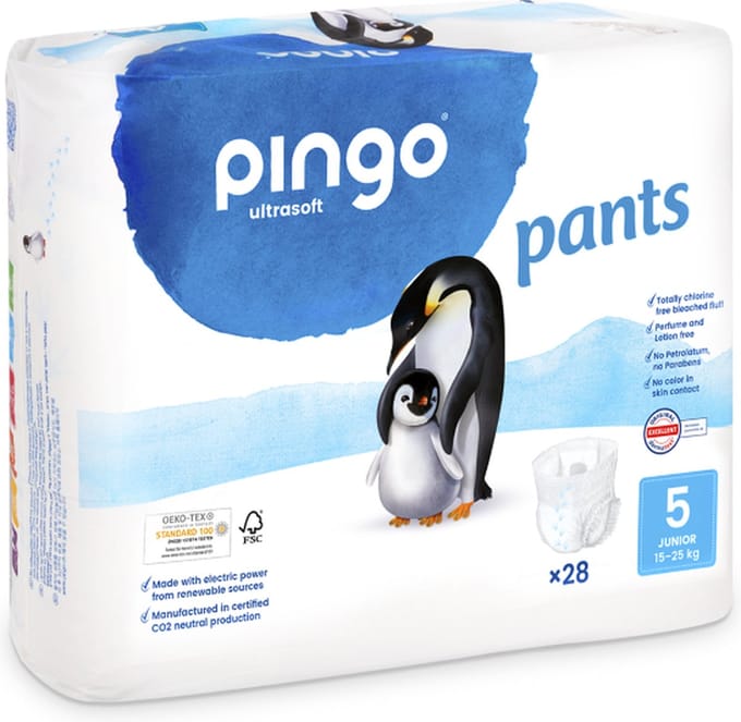 Pingo Ecologische Oefenbroekjes - maat 5