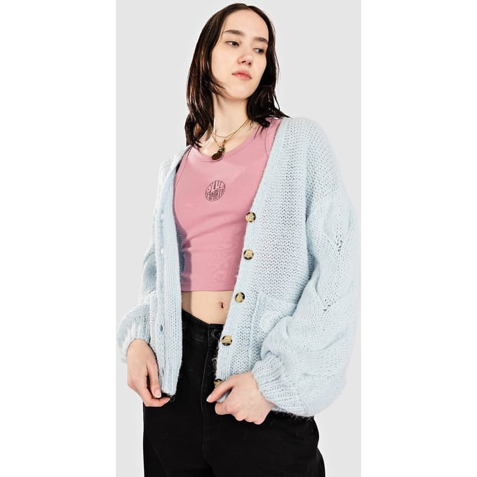 Another Cotton Lab Another Wmn Vest blauw