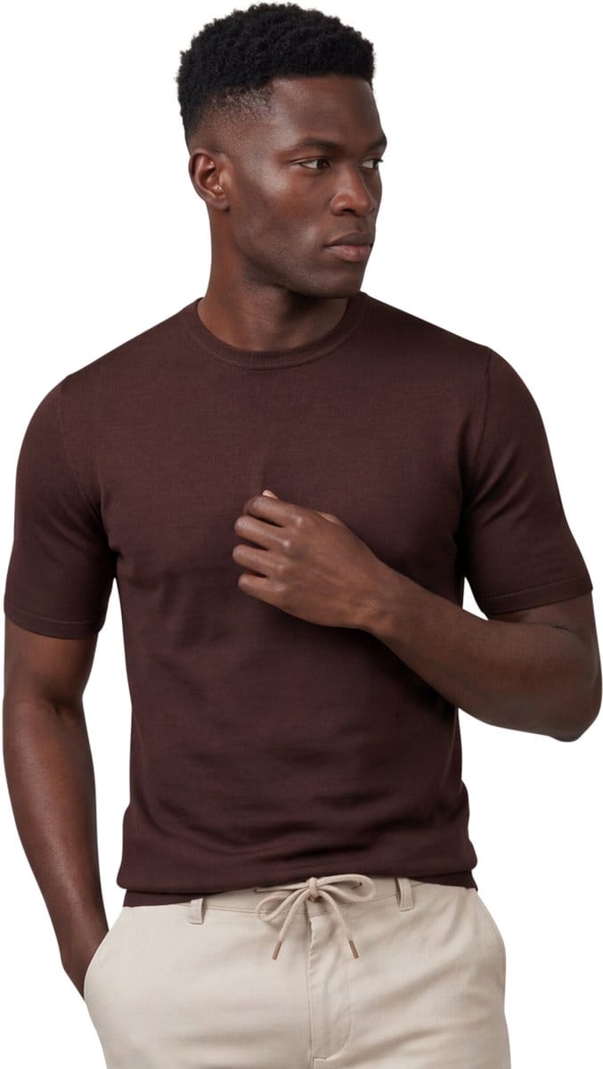 Born With Appetite t-shirt bruin