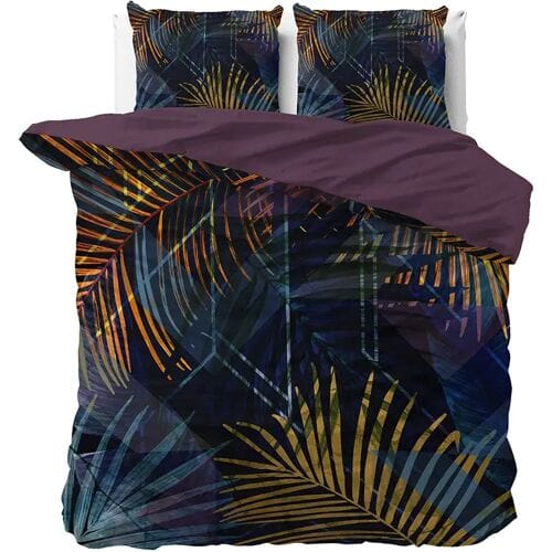 Dreamhouse Dekbedovertrek Marina Navy - Eenpersoons 140 x 200/220 cm + 1 kussensloop
