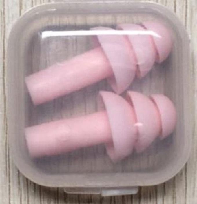 New Age Devi - Roze Zwem Oordoppen - One-size -