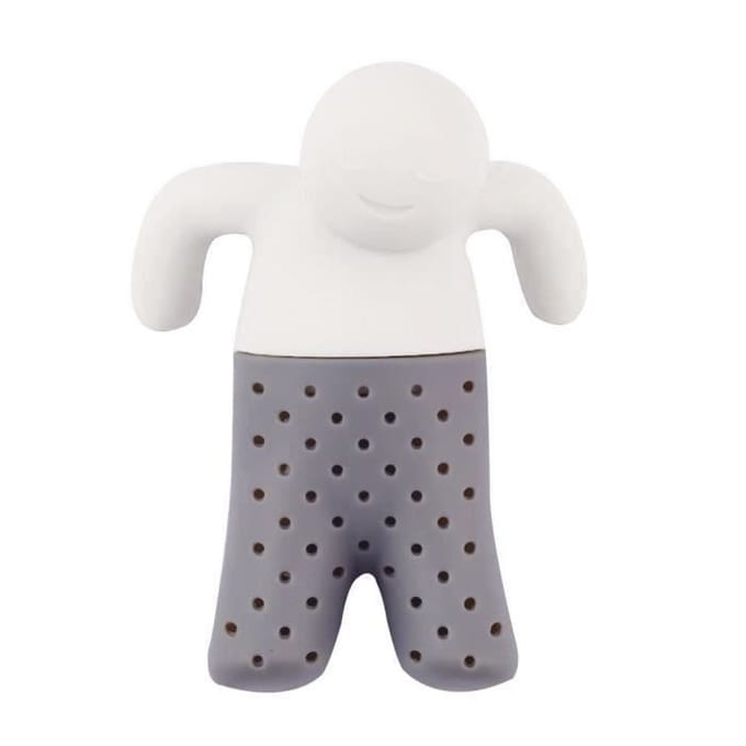 Infuseur de thé en silicone en forme de bonhomme COSwk16461