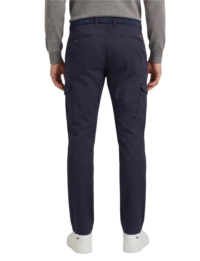 Gardeur Pantalon cargo donkerblauw