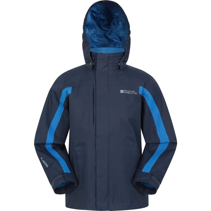 Mountain Warehouse Kinder/Kinder Samson II Waterdichte Jas (Marine)