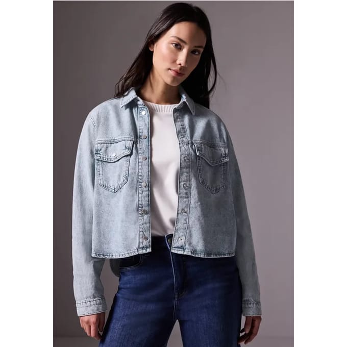 Denim overhemd