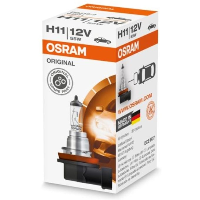 Ams-Osram Lamp Halogeen OSRAM H11 Standard 12V/ 55W, 1 stuk