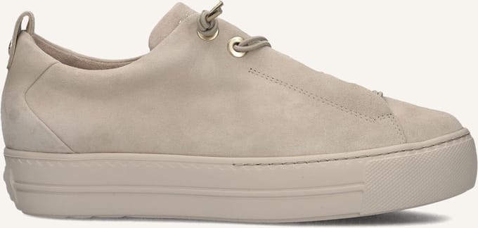 Paul Green 5017 Sneakers - Suède - Dames - Beige - Maat 40