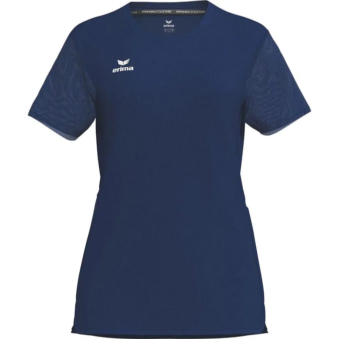 Erima T&F Wings Functioneel T-Shirt Dames - New Navy / New Royal | Maat: 44