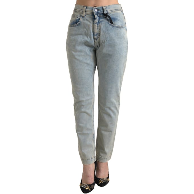 Boyfriend Jeans Lichte Wassing