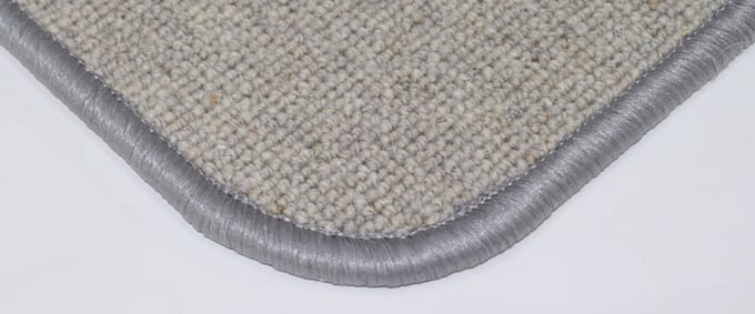Wollen - vloerkleed - Cecile - licht grijs - 80x150cm