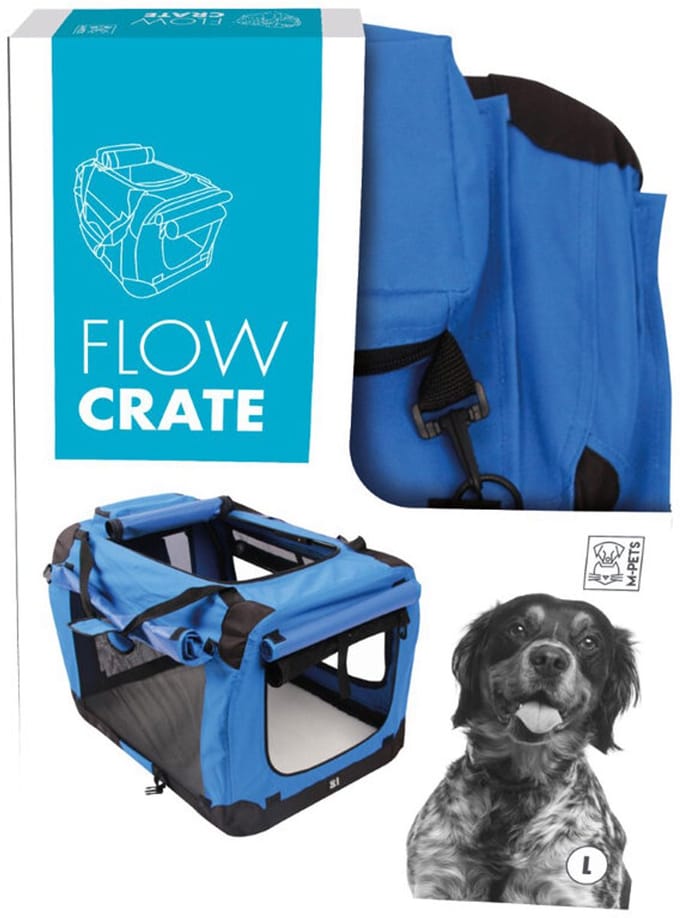 M-Pets Flow Magnum - XXL - 119.2 x 76 x 86.5 cm - Blauw