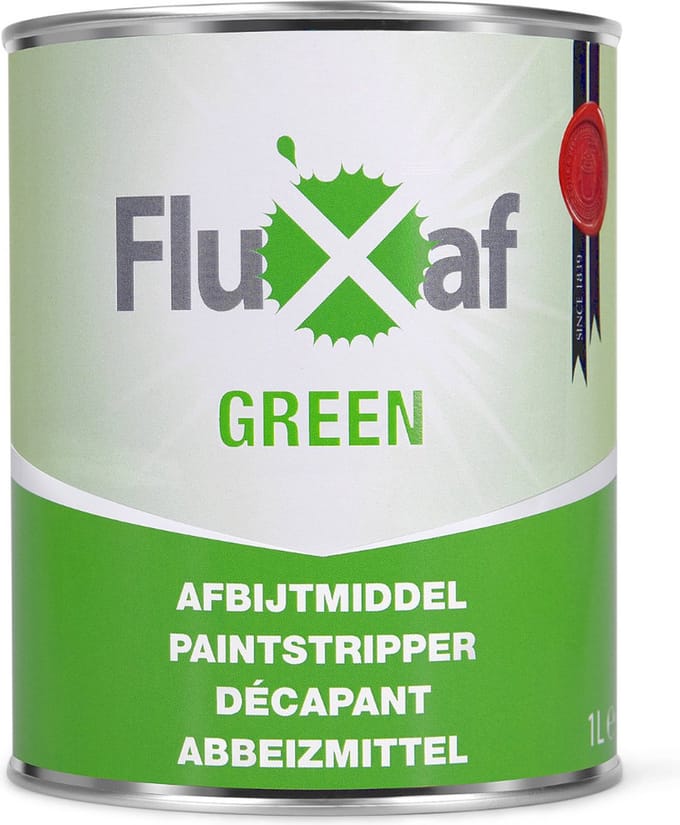 Fluxaf Green - Afbijtmiddel - 1 ltr - Afweek - Verwijderen - Verfafbijt