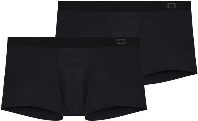 HOM Heren retro short / pant 2 pack Modal clean cut