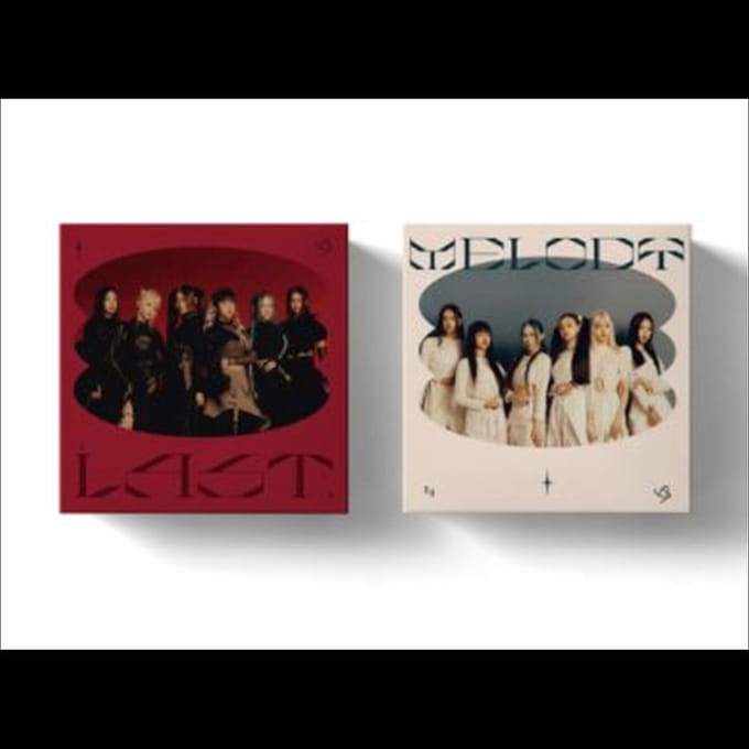 EVERGLOW [LAST MELODY] 3ème album single Random ver(1ea) brown