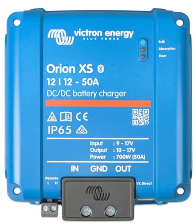 12V 50 Amp DC-DC Acculader voor Auto's en Voertuigen