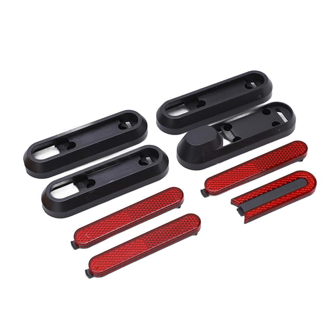 4 Stuks Elektrische Scooter Wielnaaf Covers Veilig Rijden Eenvoudig te Installeren Elektrische Scooter Accessoires voor black