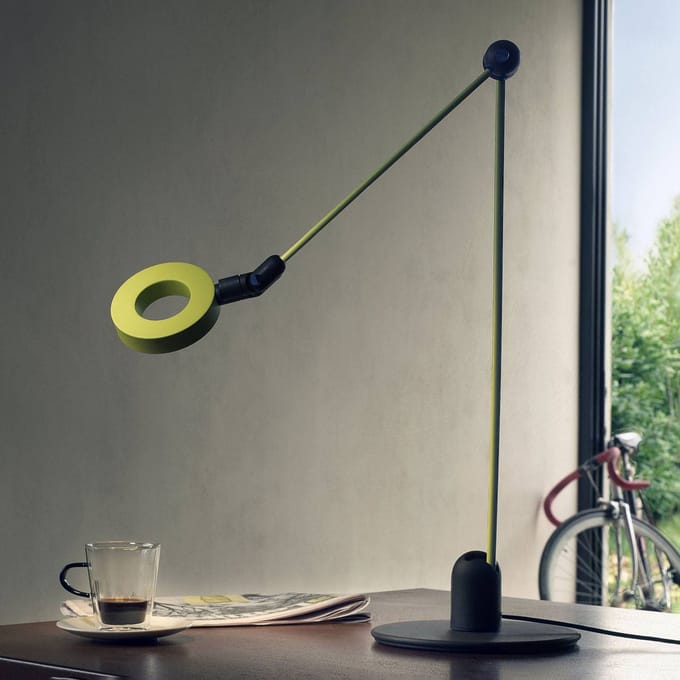 Martinelli Luce L'amica LED tafellamp, pistache