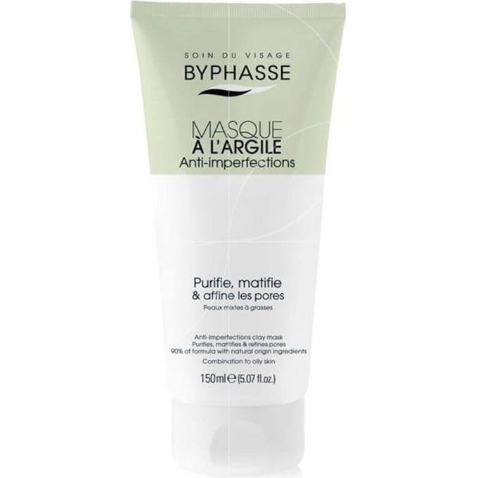 Byphasse, Byphasse, Argile, Anti-Imperfection, Masque à l'Argile, 150 ml